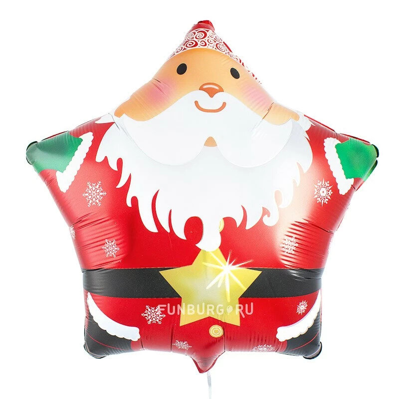 Воздушный шар фальгированный "Санта Клаус"