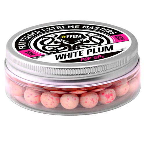 Бойлы Ffem Pop-up Hookbaits White Plum 10mm