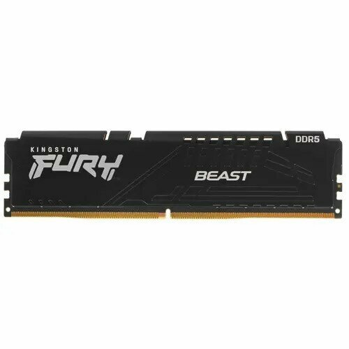 Kingston Память DDR5 32Gb 4800MHz KF548C38BB-32 Fury Beast RTL PC5-38400 CL38 DIMM 288-pin 11В dual rank 1614700₽