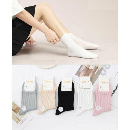 фото Носки turkan, 5 пар, размер 36-41, мультиколор