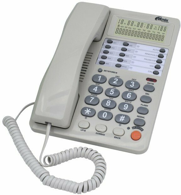 Телефон Ritmix White (RT-495)