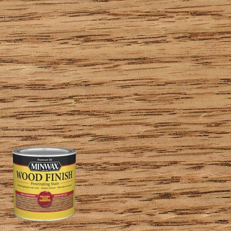 Масляная морилка для дерева Minwax Wood Finish 237 мл 222 Красная Седона 22220