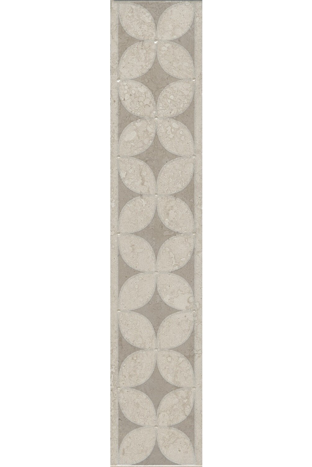 фото Бордюр kerama marazzi Туф os a218 8340 57х300мм светлый бежевый