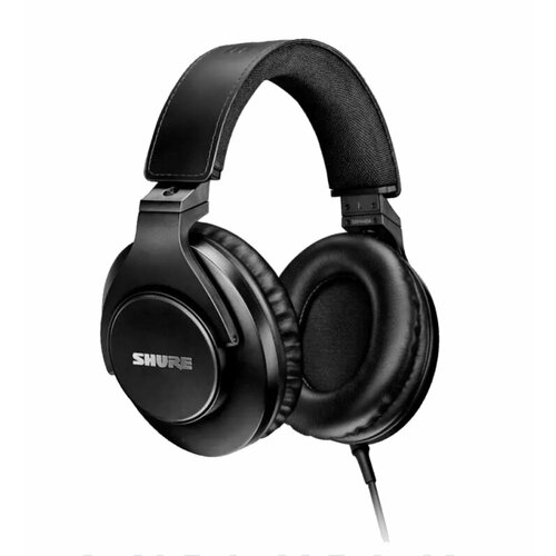 охватывающие наушники shure srh440a black SHURE SRH440A-EFS. Профессиональные мониторные наушники Shure закрытого типа