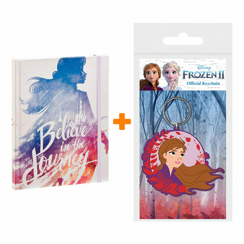 Набор Frozen блокнот Frozen 2 брелок Frozen 2 Anna 891₽