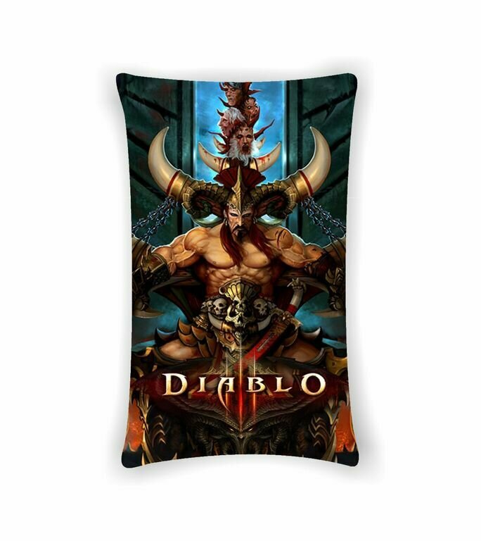 Подушки Diablo, Диабло №7, С двух сторон