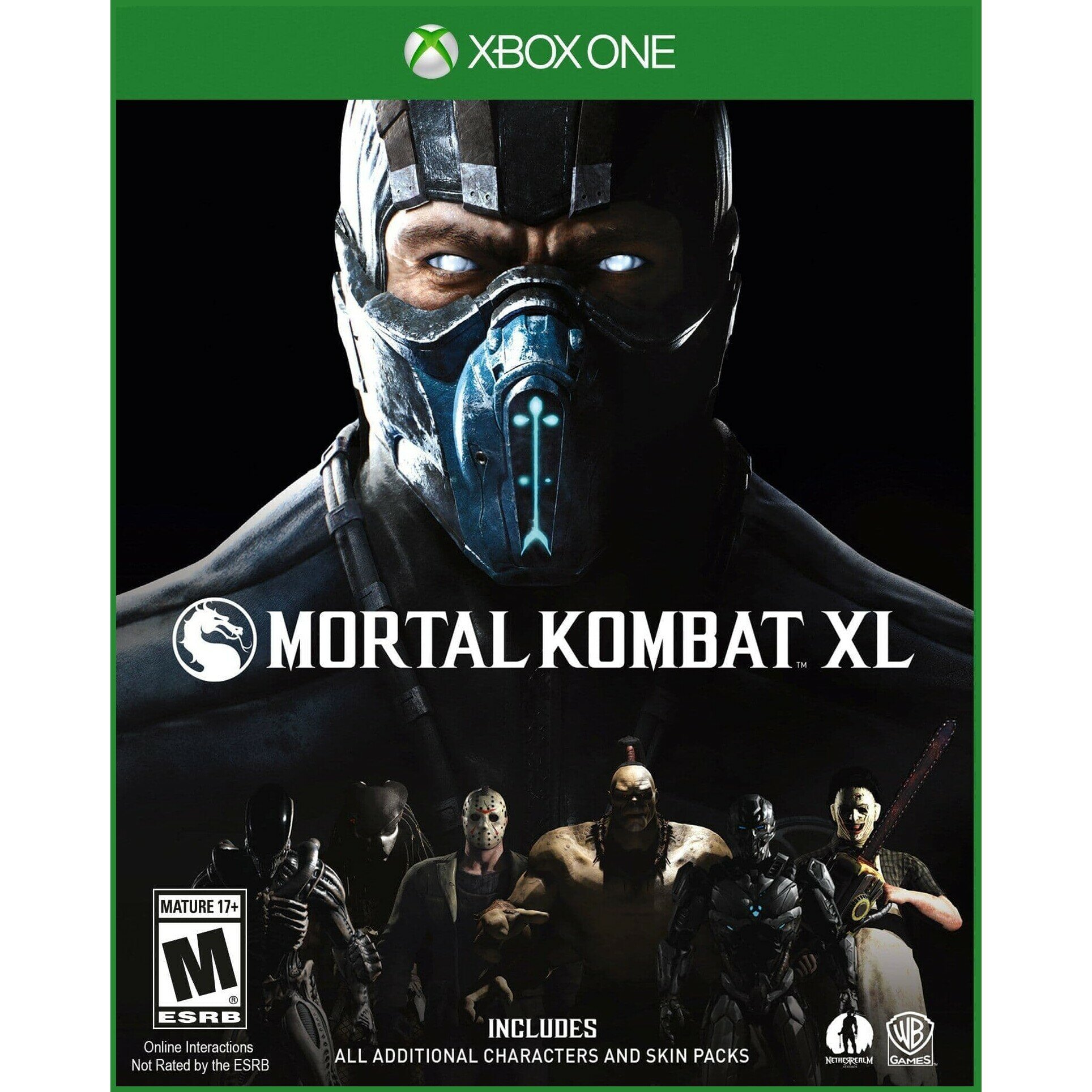 Игра Mortal Kombat XL (XBOX One, русская версия)