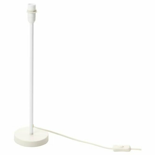 Икеа строла, основание настольной лампы/торшер, белый, IKEA STRALA
