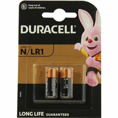 Батарейки Duracell E90-2 элемент питания varta alkaline lr1 n 293 910a mn9100