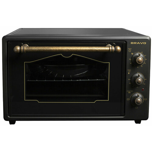 Мини-печь Bravo FO-38BLR 38 л рустик черный 1053800₽