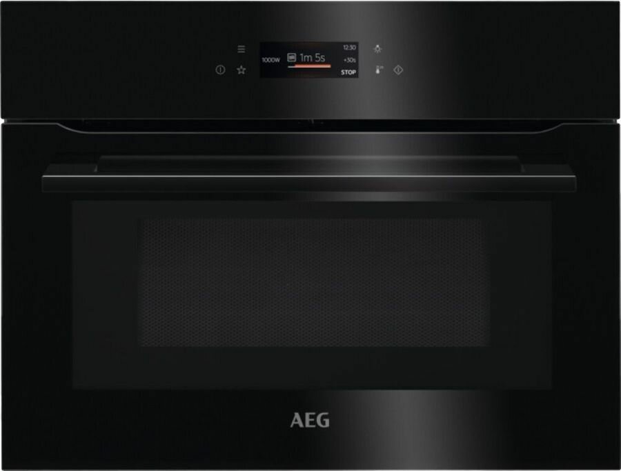 фото Микроволновая печь AEG KMK721880B, встраиваемая, 42л, 1000Вт, черный