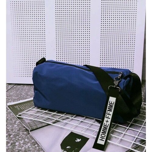 фото Сумка спортивная tong 13172, 13х16х30 см, ручная кладь, синий