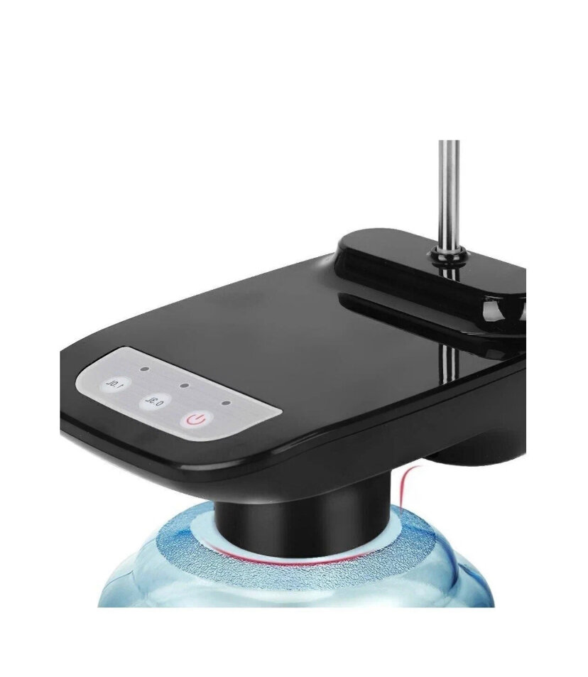 Помпа для воды электрическая на аккумуляторе, зарядка от USB, YH-001, черный — фото 4