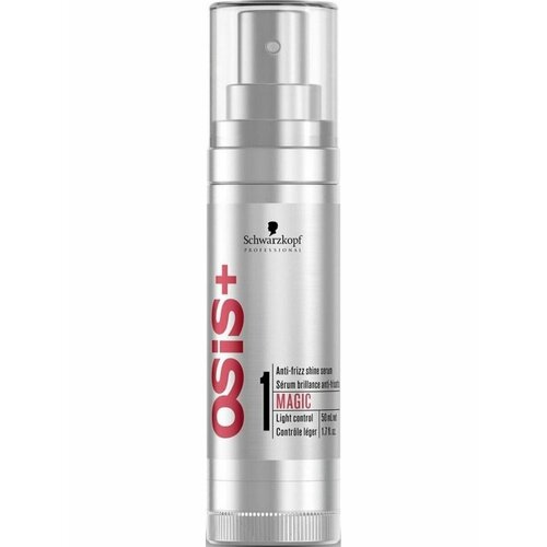 SCHWARZKOPF PROFESSIONAL OSIS+ 1 MAGIC Сыворотка-спрей легкой фиксации для придания блеска и антистатики волосам, 50 мл сыворотка schwarzkopf professional 1 light control magic finish 50 мл