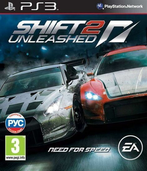 Need for Speed: Shift 2 Unleashed Русская Версия (PS3)