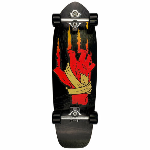 Скейтборд деревянный SurfSkate Сёрфскейт ZOMBIE