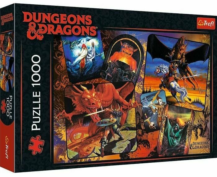 Пазлы 1000 дет. Истоки Dungeons & Dragons 10739, (KZWP Trefl-Krakow)