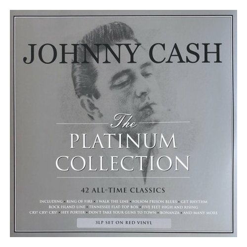 Виниловые пластинки, Not Now Music, JOHNNY CASH - The Platinum Collection (3LP, Coloured) not now music frank sinatra the platinum collection 3 виниловые пластинки