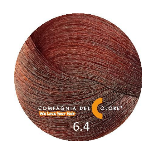 COMPAGNIA DEL COLORE краска для волос 100 МЛ AMMONIA FREE 6.4