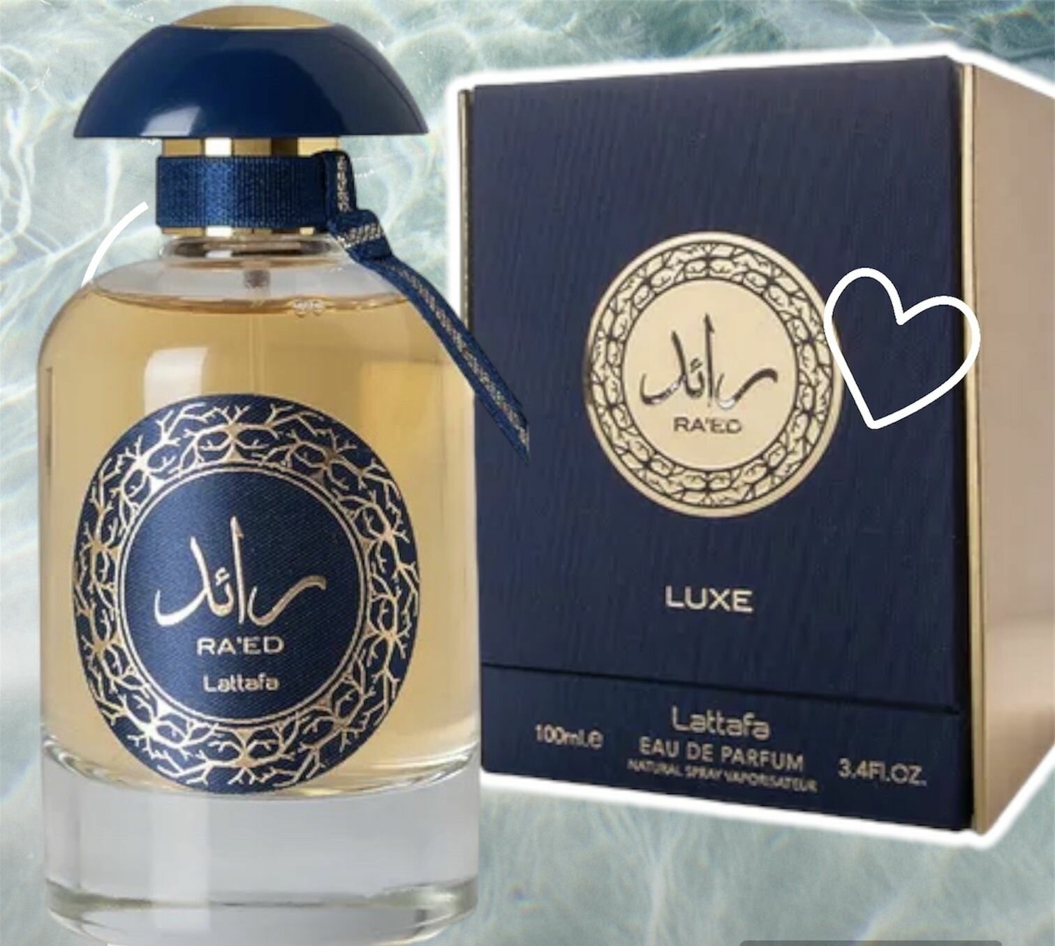 Вода парфюмерная Lattafa Perfumes "Ra'ed Lux", мужская, 100мл