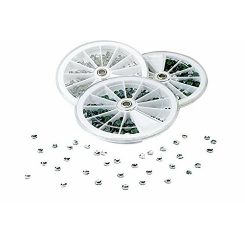 Набор со стразами Pebaro 1728 шт, 4 размера (0259-11)