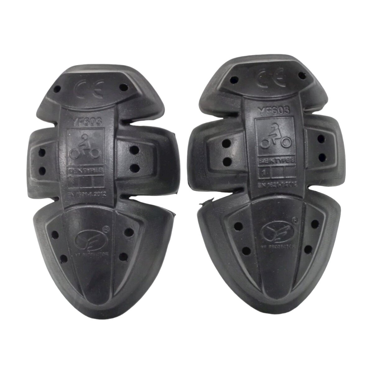 фото Защитные вставки локтей, коленей, плеч YF603 Level 1 черные