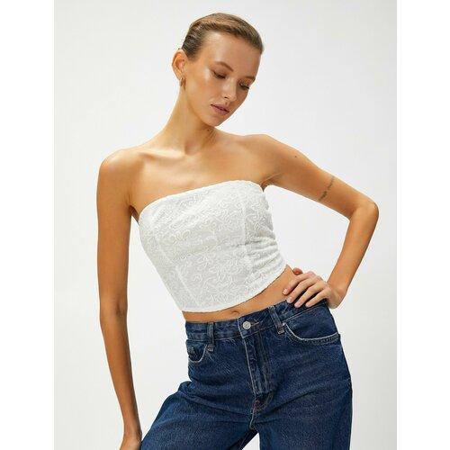 фото Топ koton, размер l, бежевый