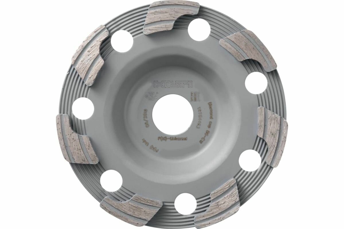 фото Чашка алмазная шлифовальная универсальная P DG-CW 2 шт, 125х22.2 мм HILTI 2238266