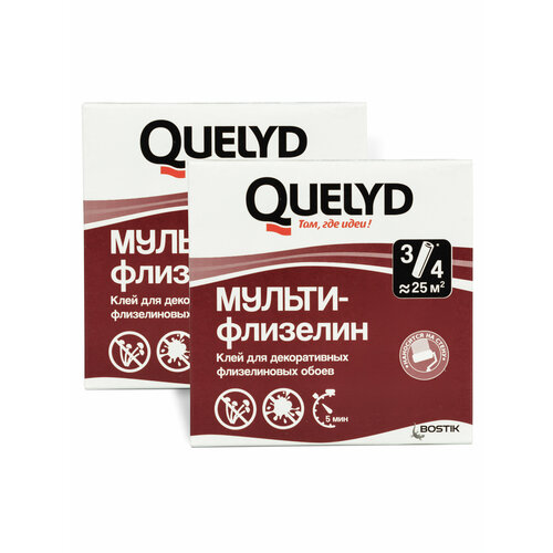 Сухой клей для обоев QUELYD мульти-флизелин 130 г 393₽