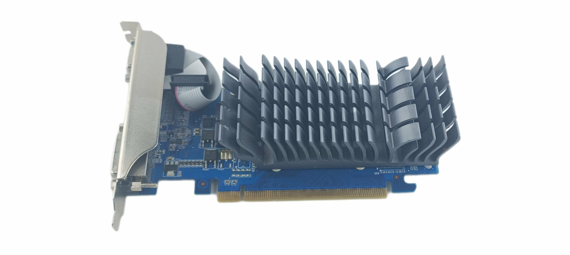 Видеокарта PCI-E Asus GeForce 210 (1024Mb, DDR3, 64Bit, VGA, HDMI, DVI-I) (Б/У)