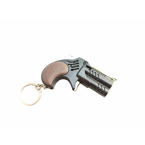 Стреляющая модель Derringer брелок резинкострел черный