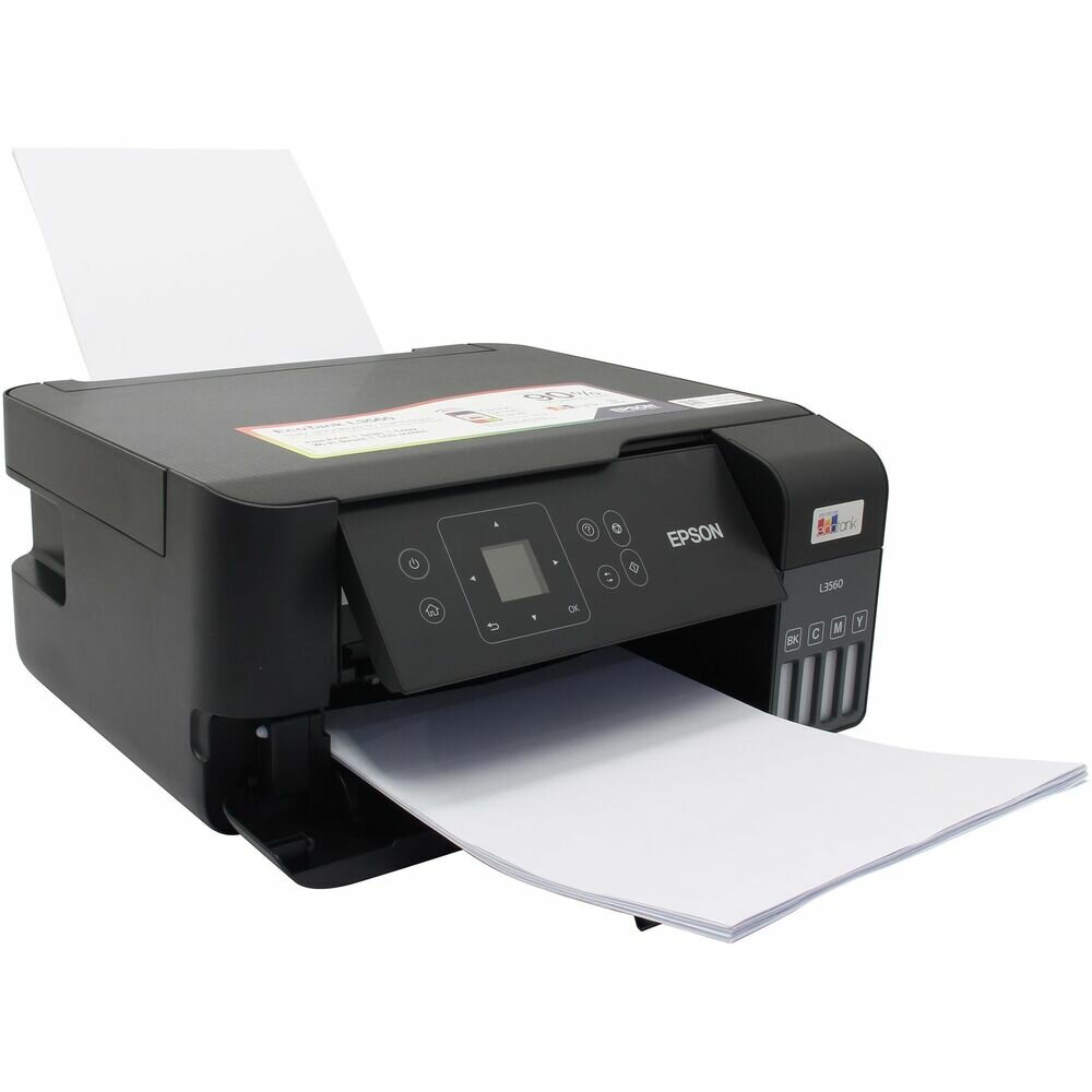 МФУ цветное Epson C11CK58405 струйный, A4, 4 цвета, 15стр/мин (A4 ч/б), 8стр/мин (A4 цв.), 4800x1200 dpi, СНПЧ, USB, WiFi, черный - фото №5