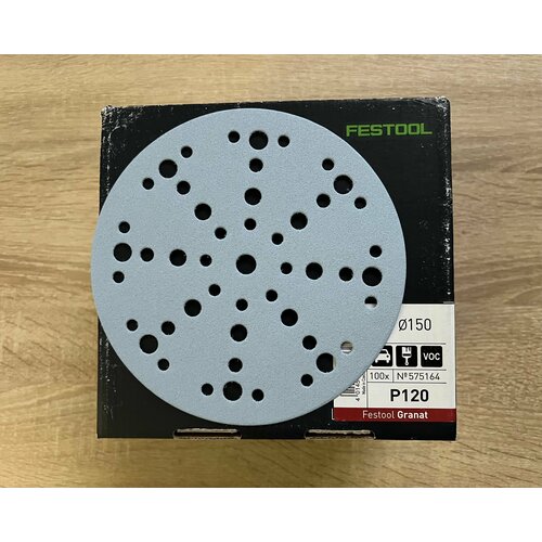 Шлифовальные круги FESTOOL (Фестул) Granat STF D150/48 P120 GR/10 575164 - 10