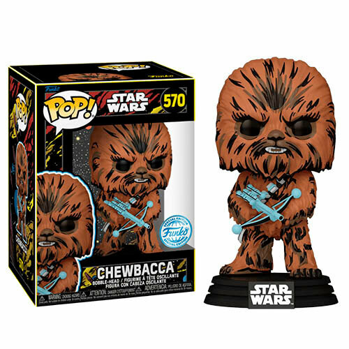 Фигурка Funko POP! Чубакка Ретро Серия (Chewbacca Retro Series) #570