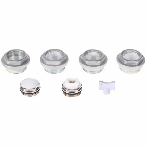 Монтажный комплект для радиатора Royal Thermo 34 сталь серый 7 шт 1656₽