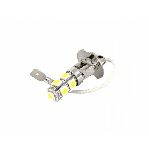 Лампа светодиодная H3 (PK22s) 12V 1W 9 SMD, 1 шт (ПТФ, ДХО)