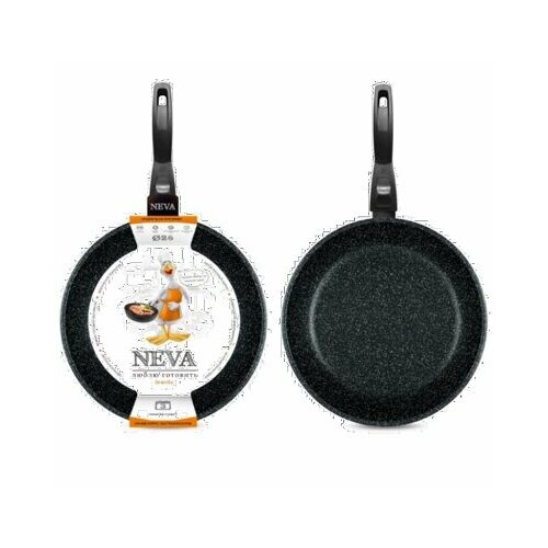 Сковорода алюминий литой А/П 260 С/Р NEVA GRANITE нева
