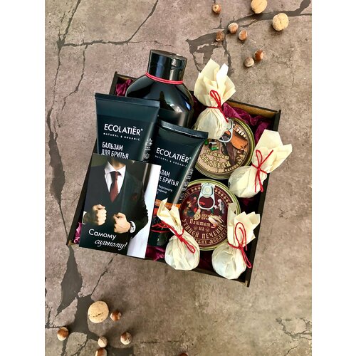 Подарочный набор для мужчина на 23 февраля «Медвежий»