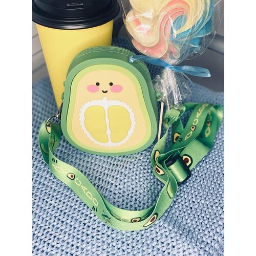 Сумка , зеленый, желтый