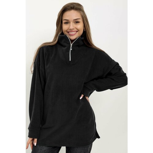 фото Толстовка lika dress, размер 48, черный