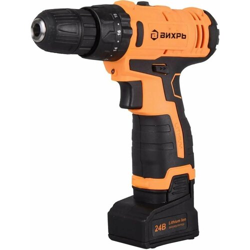 Ударная дрель-шуруповерт Вихрь ДА-24Л-2кУ 2Ач с двумя аккумуляторами 721419 12190₽