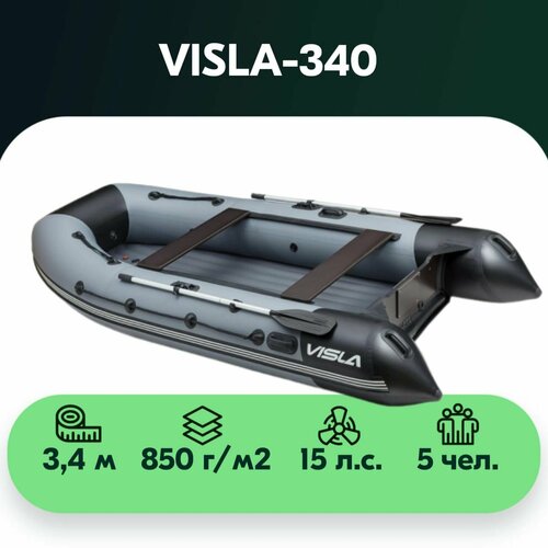 фото Лодка пвх visla-340 leader