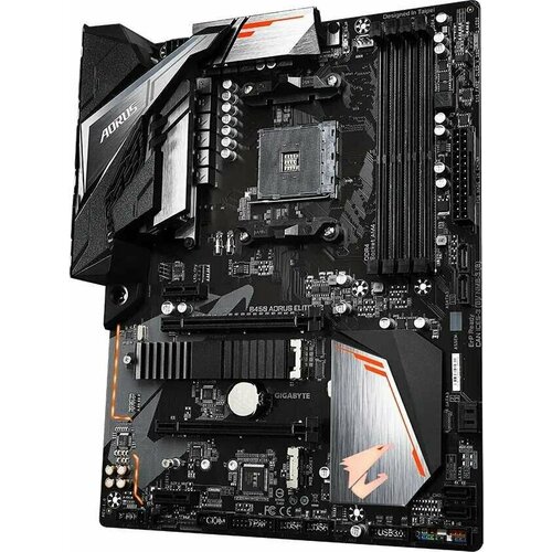 Материнская плата Gigabyte B450 AORUS ELITE V2 12 1157400₽