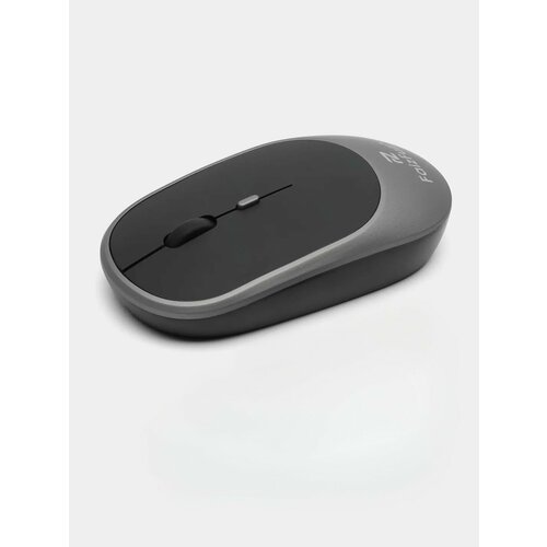 Беспроводная компьютерная мышь Бесшумная мышка с встроенным аккумулятором для компьютера ноутбука пк и макбука с ультратонким дизайном Серый 79000₽