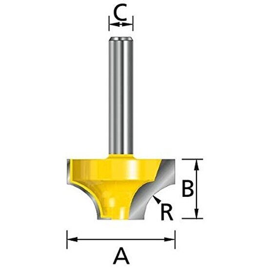 Фреза MAKITA 1905х1111х8х32х635х2Т