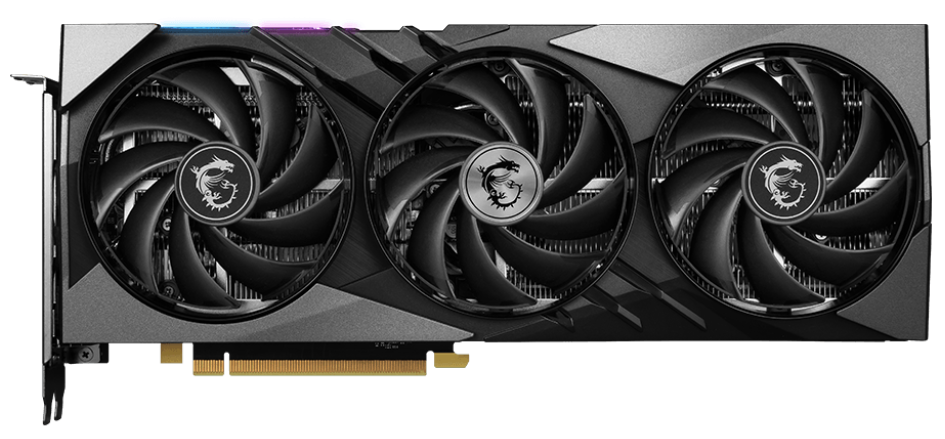 Видеокарта PCI-E MSI GeForce RTX 4060 Ti (RTX 4060 Ti GAMING X SLIM 16G) 16GB GDDR6 128bit 5nm 2310/18000MHz HDMI/3*DP