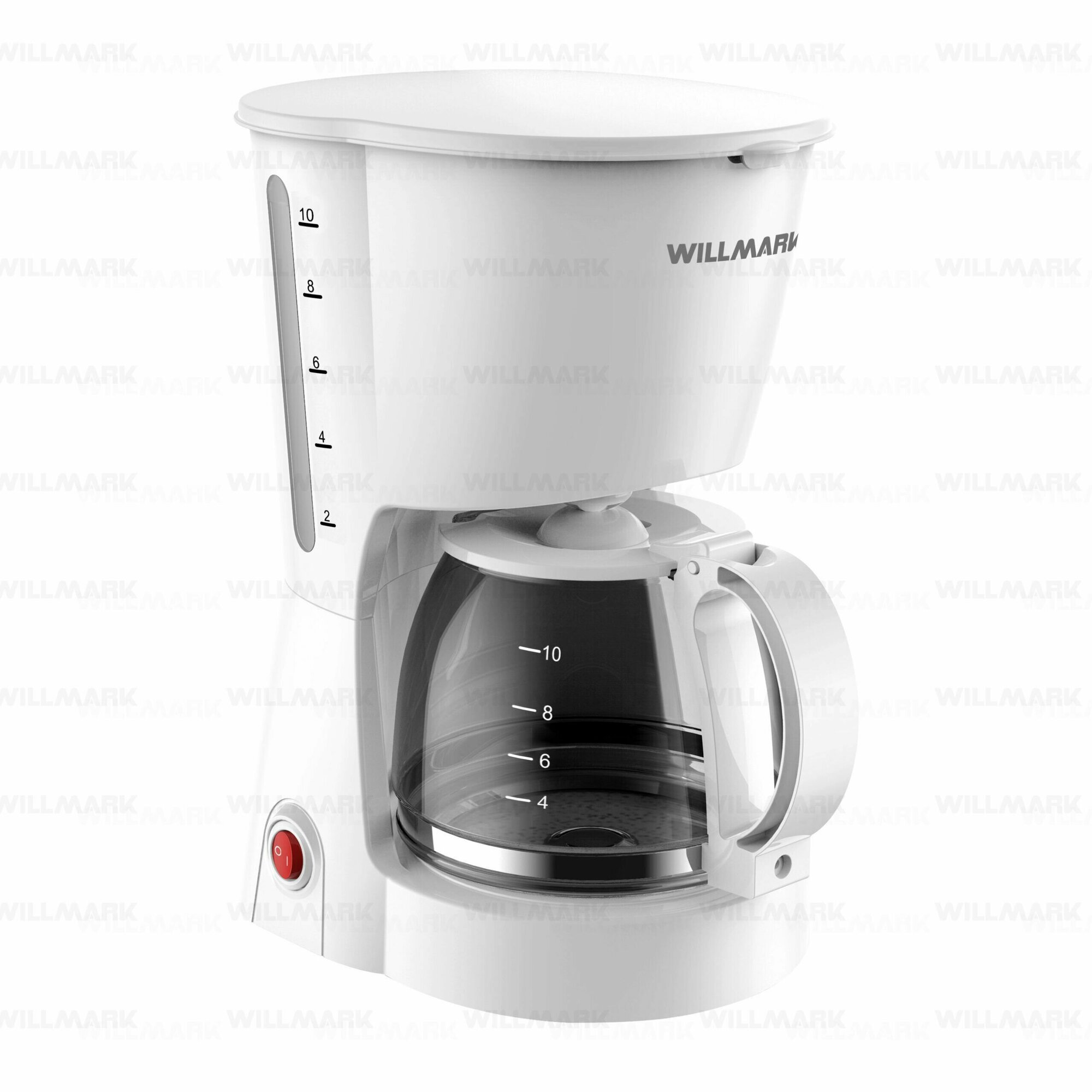 Кофеварка капельная WILLMARK WCM-1350D (900 Вт противокап. сист нейл. фильтр. стекл. кувш.12л.)