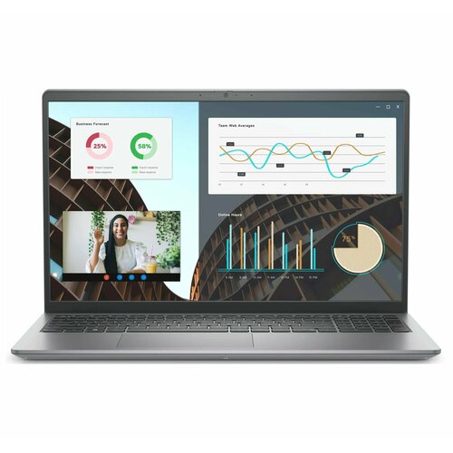 Ноутбук Dell Vostro 3530 Intel Core i5 1335U156 FHD IPS8Gb256Gb SSDintel UHD GraphicsWin 11 Pro Titan Gray 7400000₽