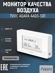 Монитор качества воздуха Aqara TVOС AAQS-S01