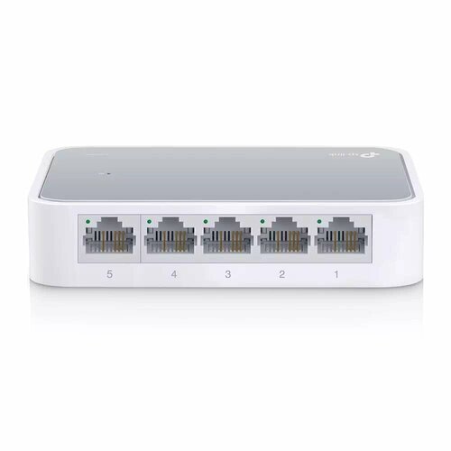 Интернет свитч Tp-Link TL-SF1005D коммутатор tp link tl sf1005p 5 портовый 10 100 мбит с настольный коммутатор с 4 портами poe